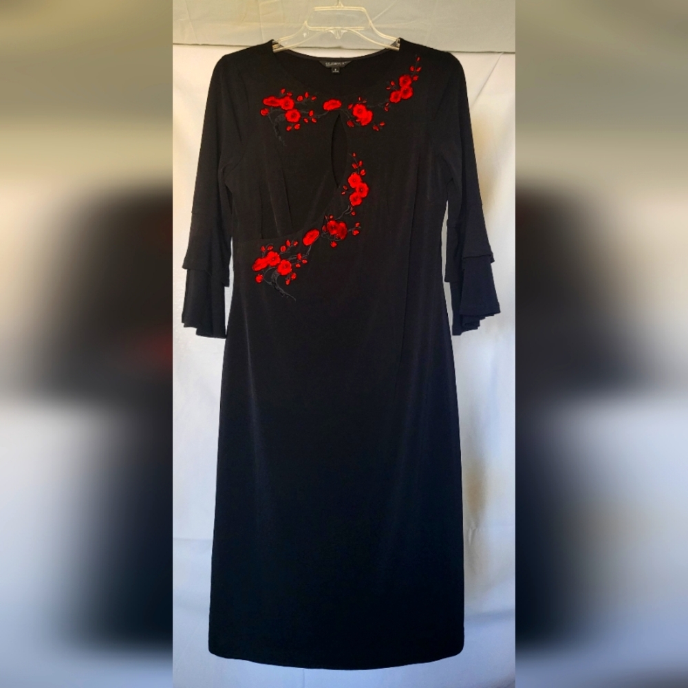 Red Flower Dress